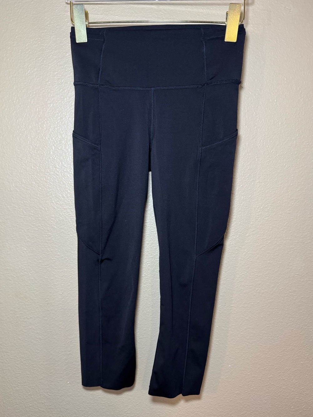 Lululemon Fast & Free Crop 5 pocket Leggings LW6BHGS Women’s size 4 - Picture 2 of 12